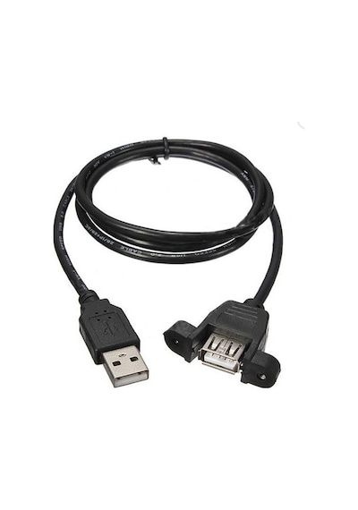 Molix USB 2.0 Panel Tipi USB Uzatma Kablosu 1.5 M
