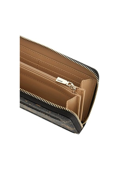 Guess Emelie Logo Cüzdan-gp9928146 Kahverengi