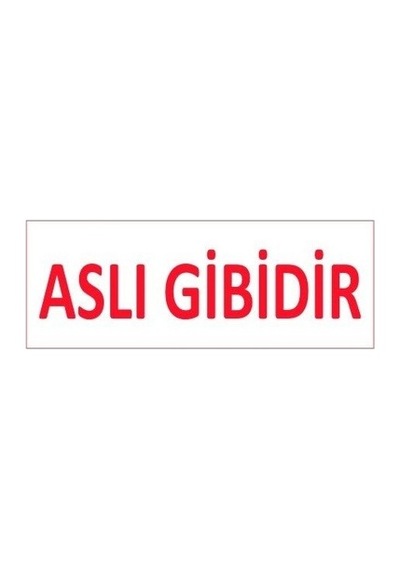 Maxor Kaşe K-12 / Aslı Gibidir Kaşesi Siyah