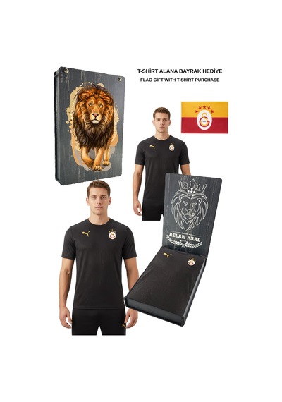 Gsstore Galatasaray Lisanslı Sıfır Yaka Siyah A Takım Antrenman T-shirt Bayrak Ve Uv Kutulu Hediyelik Kutu Siyah - Antrasit Gsstore Galatasaray Lisanslı Sıfır Yaka Siyah A Takım Antrenman T-shirt Bayrak Ve Uv Kutulu Hediyelik Kutu Siyah - Antrasit