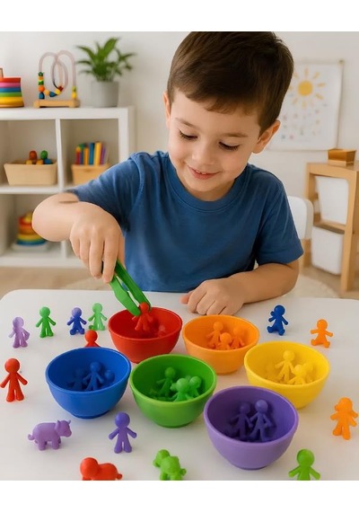 Zuzu Toys Eğitici Aile Aktarma Seti 44 Parça 4202