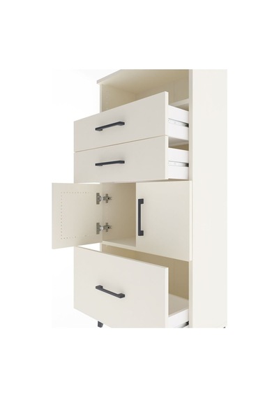 Arges Dolap 2 Raflı 3 Çekmeceli 2 Kapaklı 60x30x134 Aytaşı-ay... Aytaşı
