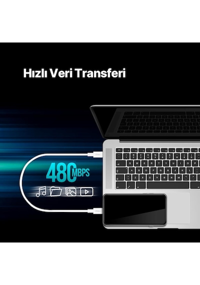 Ttec Super Şarj Pd/qc 0.30cm 65w Type C Şarj Kablo Samsung Huawei Apple Uyumlu iPhone 15 15 Pro Max Powerbank Kablosu Desen - Ben10
