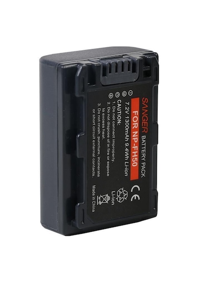 Sony DCR-DVD106 DCR-DVD108 için Sanger NP-FH50 Batarya