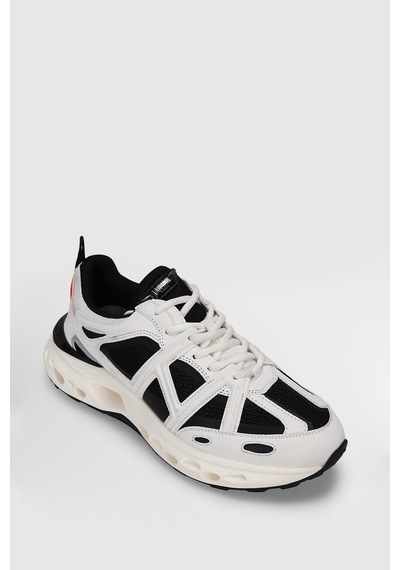 Lufian Vlad Erkek Deri Sneaker Ayakkabı Beyaz Beyaz 112230236100500