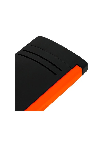 Maxijet Lacquered Neon Turuncu-siyah Puro Çakmağı 20169 - Tr7487