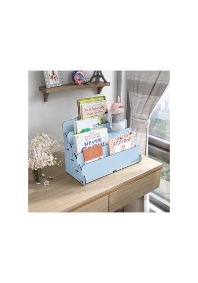 Mini Lucky Montessori Çocuk Kitaplığı 4 Raflı Ahşap Çocuk Odası Kitaplık Masaüstü Mini Kitaplık Mavi - 570895571 Mavi Mini Lucky Montessori Çocuk Kitaplığı 4 Raflı Ahşap Çocuk Odası Kitaplık Masaüstü Mini Kitaplık Mavi - 570895571 Mavi