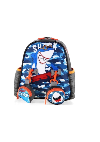 Dream Vest Köpek Balığı Mini Sırt Çantası Çok Renkli