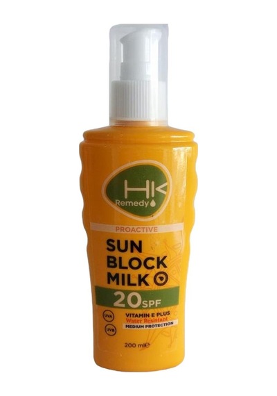 HK Remedy Sun Güneş Sütü SPF 20 Sprey 200 ML