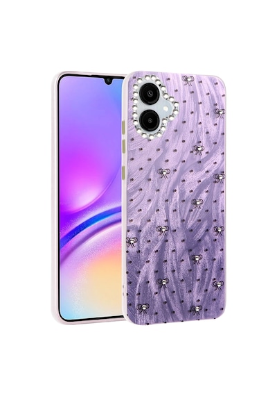 Newface - 148 - Samsung Galaxy Uyumlu A06 Kılıf Blade Aynalı Desenli Kapak - - Flzdgnkr - Desen 2 Diğer