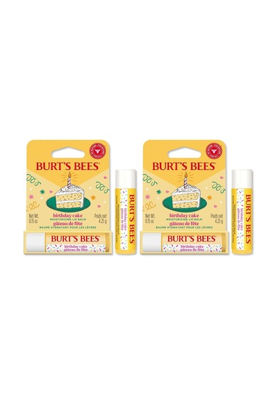 Tr S Bees Birthday Cake Dudak Kremi Blister Ambalaj - Birthday Cake Lip Balm 4.25gr 2 Paketi