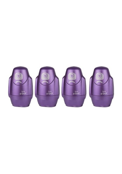 Ayrex Sılgılı Kalemtıras Metalık Mor 4lu Set