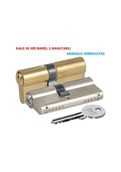 Kale Kilit Barel 164 Gnc 68mm Kilit Göbegi Bareli