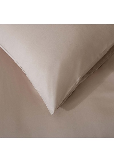 Alana %100 Pamuk Çift Kişilik Nevresim Seti 200x220 Cm Taş