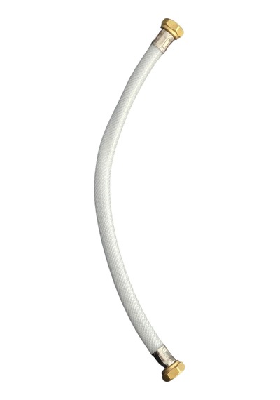 Visam Gömme Reazarvuar Bağlantı Hortumu 33 Cm Norm 120 3/8 3/8 Beyaz
