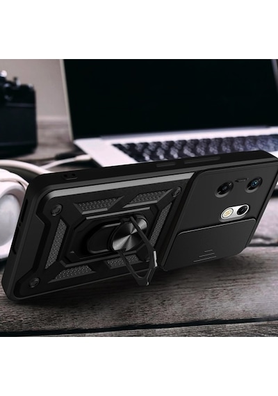 Infinix Zero 30 4g Kılıf Pars Lens Ring Tam Korumalı Arka Kapak