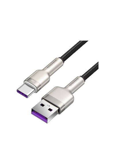 Baseus Cafule 66w Metal Usb To Type C Hızlı Şarj Kablosu 100cm