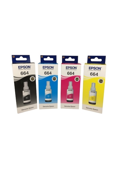 Epson T664 Mürekkep L200 Cmyk 70 ML