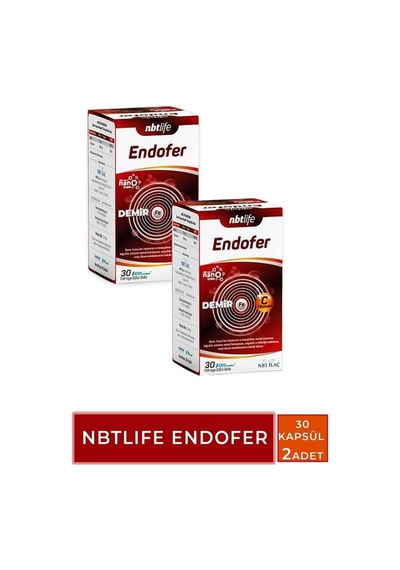 Nbt Life Endofer 30 Kapsül X 2 Adet