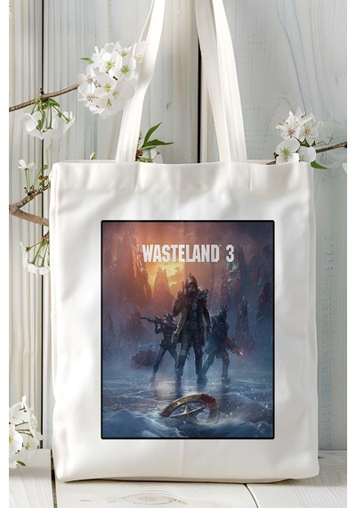 Art Hediye Wasteland Oyun Baskılı Omuz Çanta Kişiye Özel Model 3 Çok Renkli