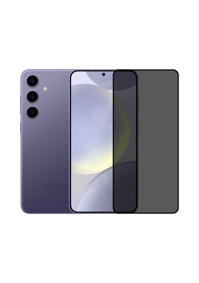Safeus Tam Kaplayan Hayalet Parmak İzi Bırakmayan Safir Ekran Koruyucu Cam , Samsung S24 İle Uyumlu