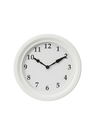 Ikea Söndrum Duvar Saati 35 Cm Beyaz