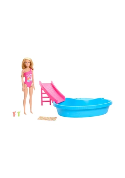Barbie Bebek Ve Havuz Oyun Seti