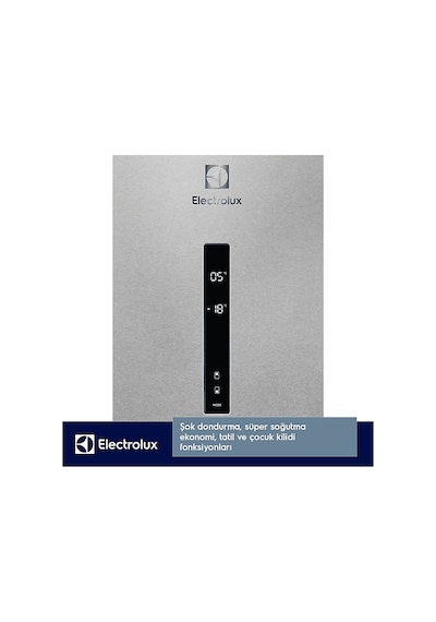 Electrolux LNT7MD58X 588 LT Twintech No-Frost Alttan Donduruculu Buzdolabı
