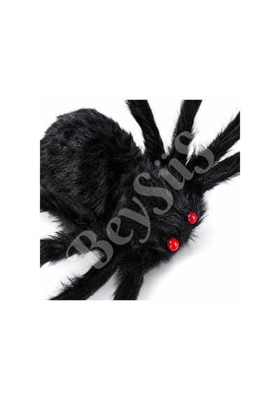Beysüs Halloween Cadılar Bayramı Örümcek Tüylü 40 Cm Tüm Yaşlar