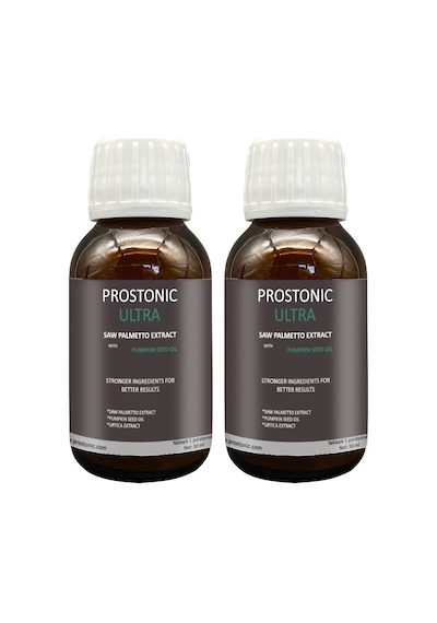 Prostonic Ultra: 2 Adet Erkeklere Sawpalmettolu Kabak Çekirdeği Ekstratlı 50 Ml Şurup
