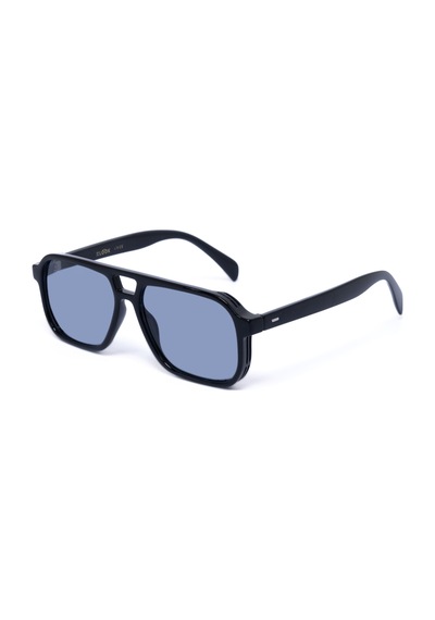Görüşbaz Pilook Unisex Güneş Gözlüğü Uv400 Koruma Retro Model Gülen Gözler Serisi Siyah