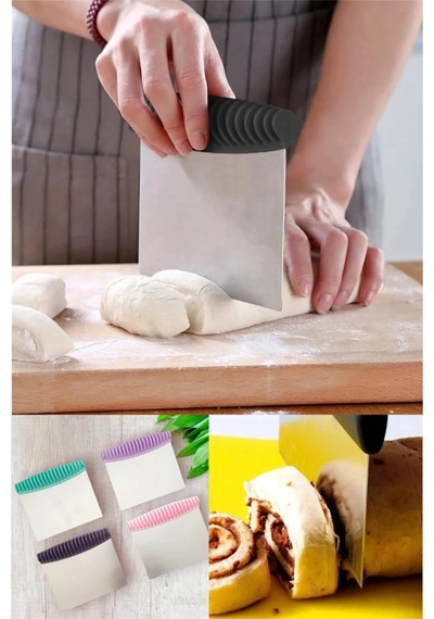 Hamur Kesme Aparatı Spatulası Belirtilmemiş Beyaz Diğer