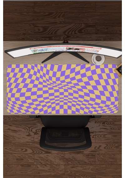 Dama Kaymaz Dikişli Kauçuk Oyuncu Mousepad V1 - 90x40 Xxl Gaming Mouse Pad Fare Altlığı