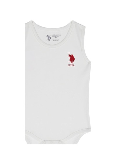 U.S. Polo Assn. Bebek Body Zıbın Krem