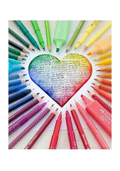Faber-castell 18'li Pastel Boya Renkli Çizim Malzemesi Sanatçılar İçin