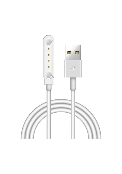 Microcase 4 Pin 7.62Mm Konnektör Akıllı Saat Manyetik Şarj Al2750