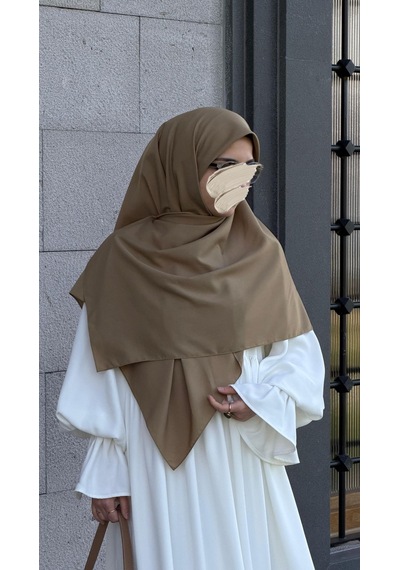 Qalortex Scarf Pamuklu Organik Modal Eşarp-küf Yeşil