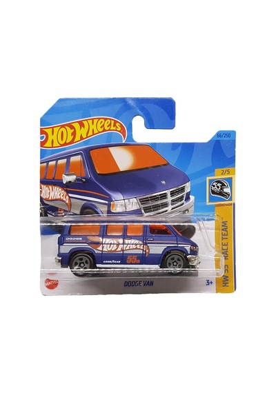 - Dodge Van - Hw 55 Race 2/5 - Hkh67 - Short Card - Good - Ram - Mattel 2023