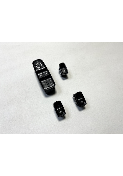 4 X Porsche Panamera 970 10-18 Ön Sol Dörtlü Cam Düğmesi 58525137