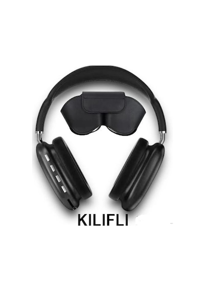 Maxron P9 Pro Bluetooth 5.3 Kulak Üstü Kulaklık Siyah