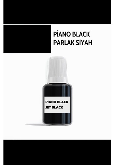 Piano Black Parlak Siyah - Fırçalı Kutuda Rötuş Boyası 30ml.