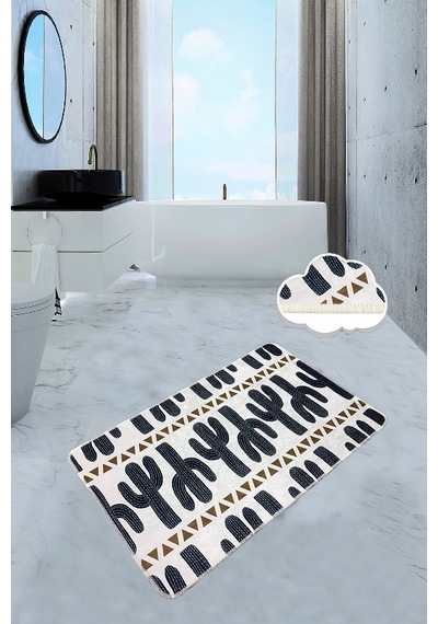 Cactus Time Djt 80X100 Cm Banyo Halısı Paspas