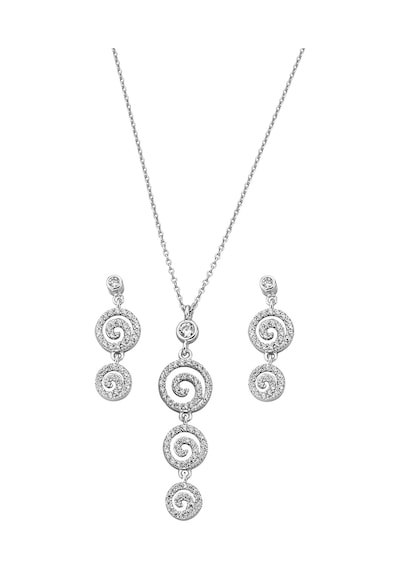 925 Ayar Gümüş Girdap Set - 67020402 Gümüş