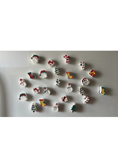 Yılbaşı Özel Dolap Süsü/magnet 6lı