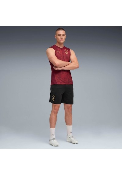 Puma Galatasaray Erkek Sıfır Kollu Antrenman Forması 782886 03 Kırmızı