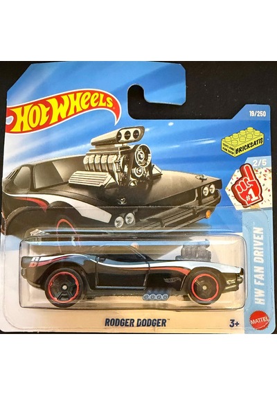 Hot Wheels Tekli Arabalar Rodger Dodger Jjk71 Fan Driven Çok Renkli