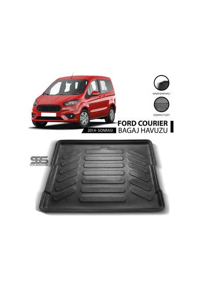 Ford Courier Bagaj Havuzu 2014 Sonrası Havuzlu Bagaj Paspası