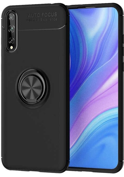 Huawei P Smart S (Y8P) Kılıf Yüzüklü Magnetli Ravel Case