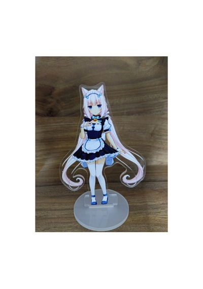 Owl Bag Nekopara Anime Vanila Karakteri Desenli Tasarım Acrlyic Pleksi Figür 10 Cm