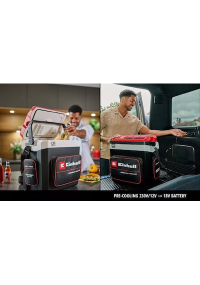 Einhell Te-col 18/27 Li Akülü Oto Buzluk Tek Akülü 4 Ah + Şarj Cihazlı